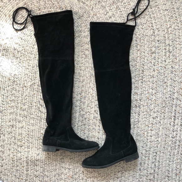 Aldo Over the Knee Suede Boots Size 6 - Picture 3 of 8